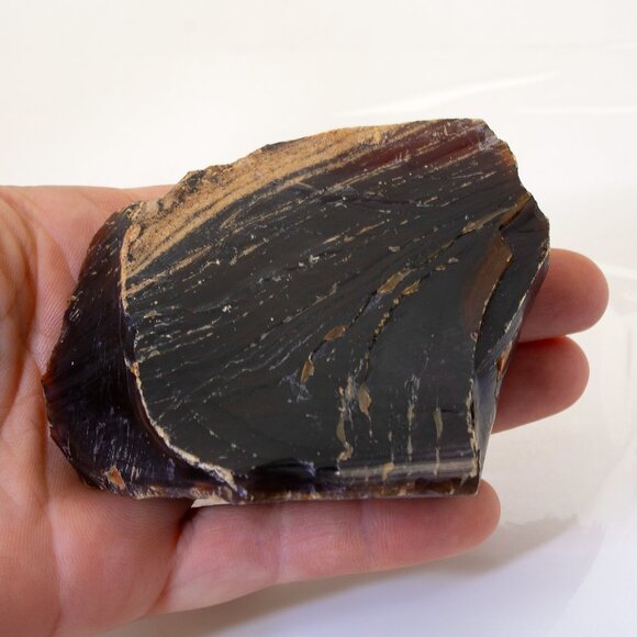 Raw Unpolished Sumatra Amber Fossil Stone 100% Genuine, 82.9g, Decor Stone - Picture 8 of 8